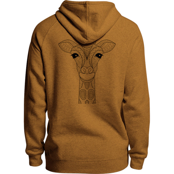 Tribal Giraffe - Unisex Hoodie - Youth & Adult
