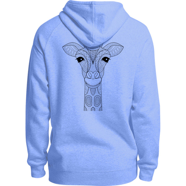 Tribal Giraffe - Unisex Hoodie - Youth & Adult