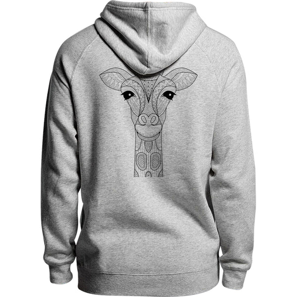 Tribal Giraffe - Unisex Hoodie - Plus Size