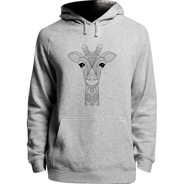 Tribal Giraffe - Unisex Hoodie - Youth & Adult