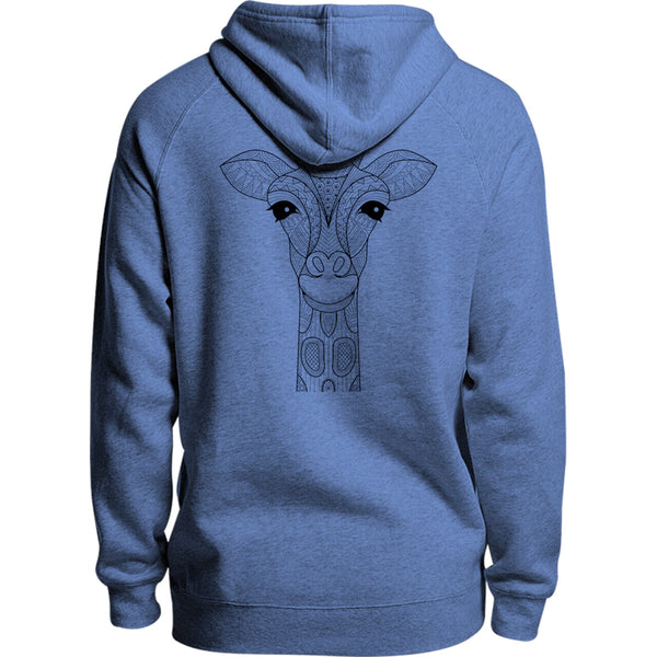 Tribal Giraffe - Unisex Hoodie - Youth & Adult