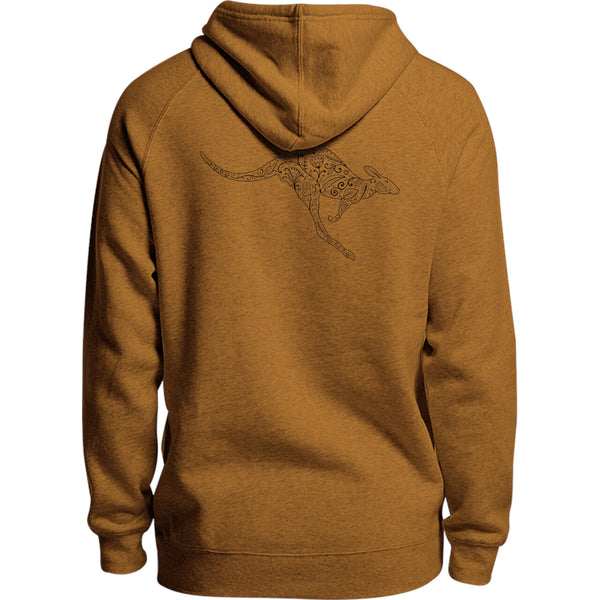 Tribal Kangaroo - Unisex Hoodie - Youth & Adult