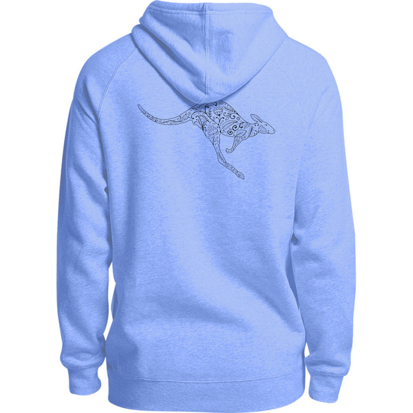 Tribal Kangaroo - Unisex Hoodie - Youth & Adult
