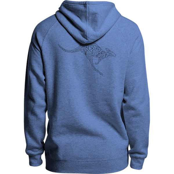 Tribal Kangaroo - Unisex Hoodie - Youth & Adult