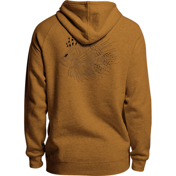 Tribal Lionfish - Unisex Hoodie - Youth & Adult