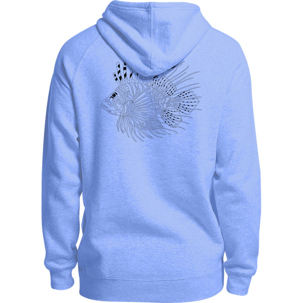 Tribal Lionfish - Unisex Hoodie - Youth & Adult