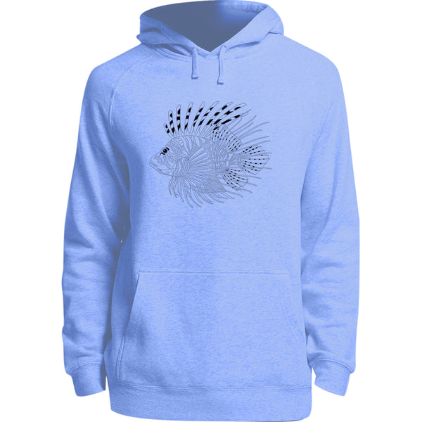 Tribal Lionfish - Unisex Hoodie - Youth & Adult