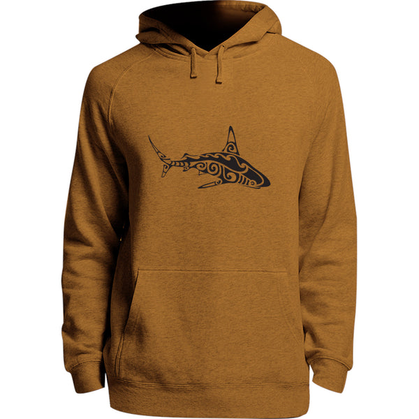 Tribal Shark - Unisex Hoodie - Youth & Adult