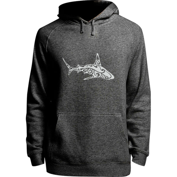 Tribal Shark - Unisex Hoodie - Youth & Adult