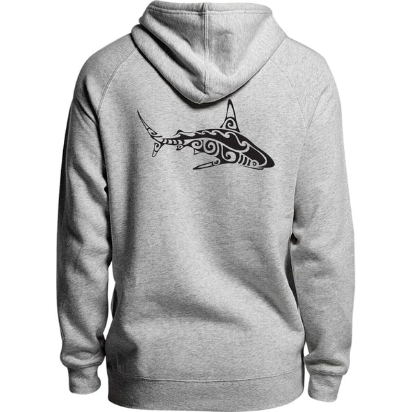 Tribal Shark - Unisex Hoodie - Youth & Adult