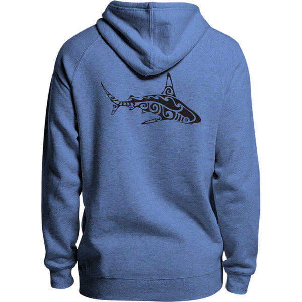 Tribal Shark - Unisex Hoodie - Youth & Adult