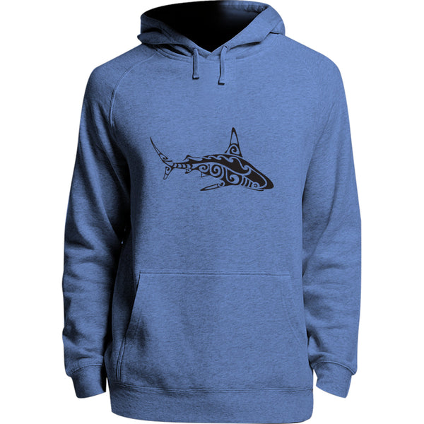 Tribal Shark - Unisex Hoodie - Youth & Adult