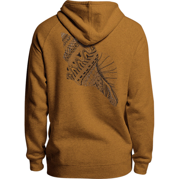 Tribal Shell - Unisex Hoodie - Youth & Adult
