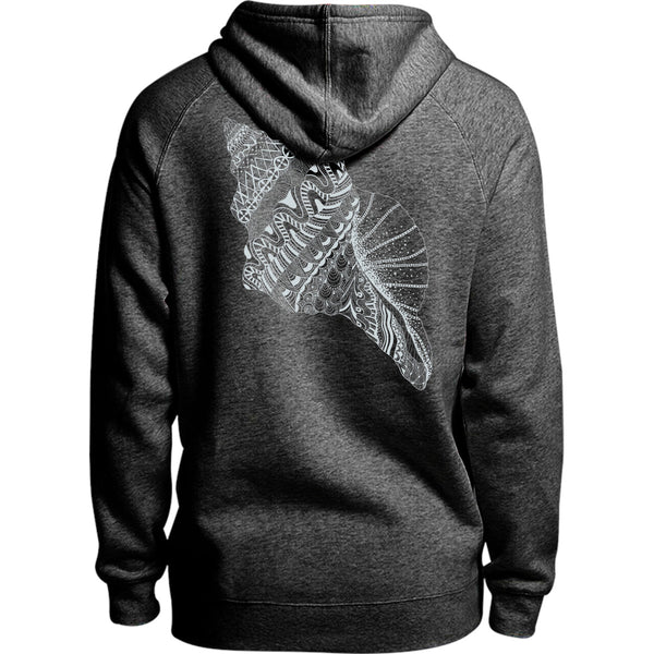 Tribal Shell - Unisex Hoodie - Youth & Adult