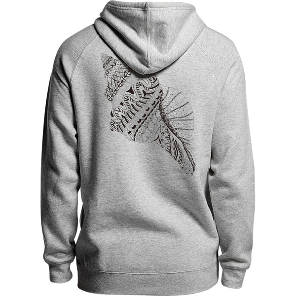 Tribal Shell - Unisex Hoodie - Youth & Adult