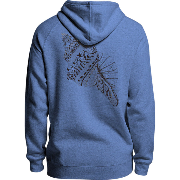 Tribal Shell - Unisex Hoodie - Youth & Adult