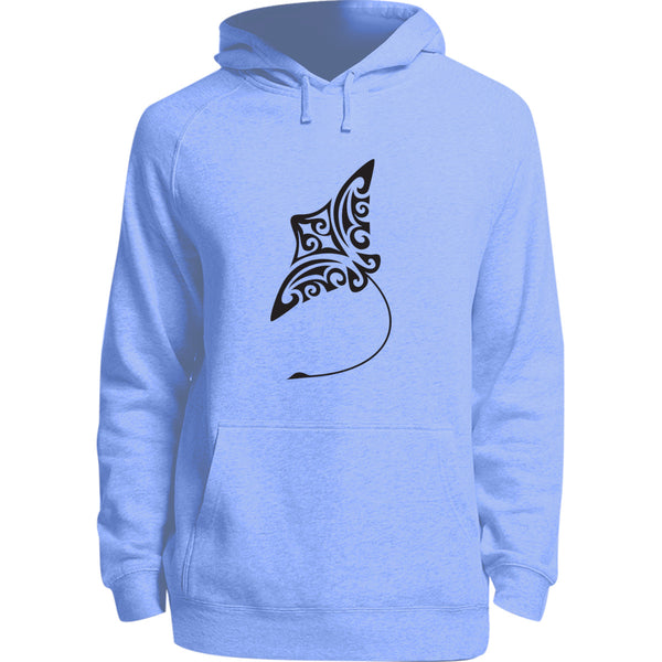 Tribal Stingray - Unisex Hoodie - Youth & Adult