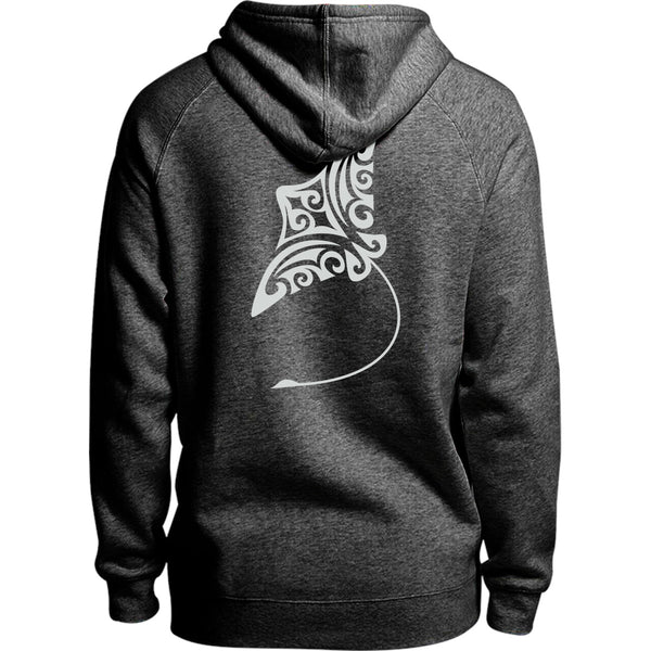 Tribal Stingray - Unisex Hoodie - Youth & Adult