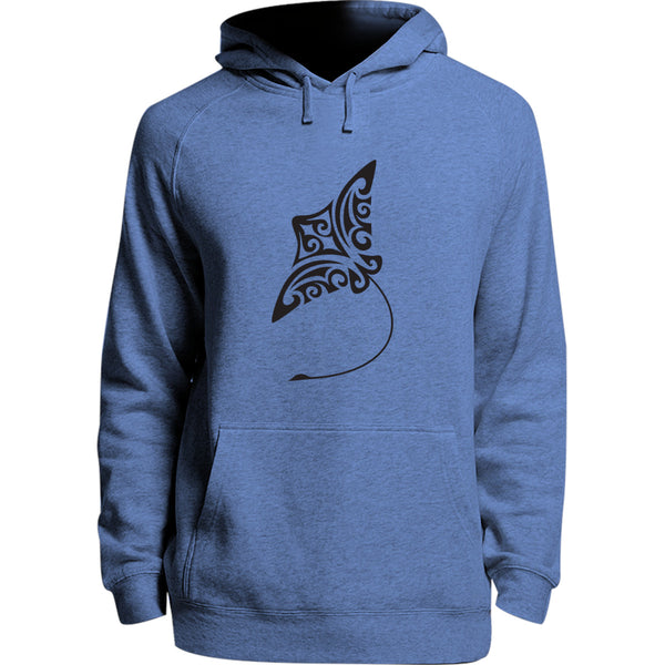 Tribal Stingray - Unisex Hoodie - Youth & Adult