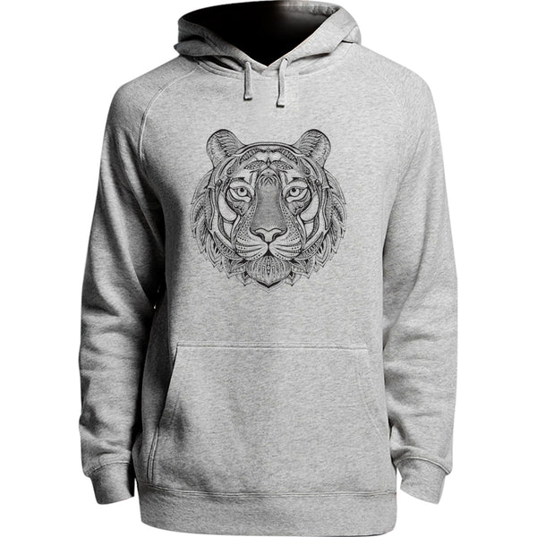 Tribal Tiger - Unisex Hoodie - Youth & Adult