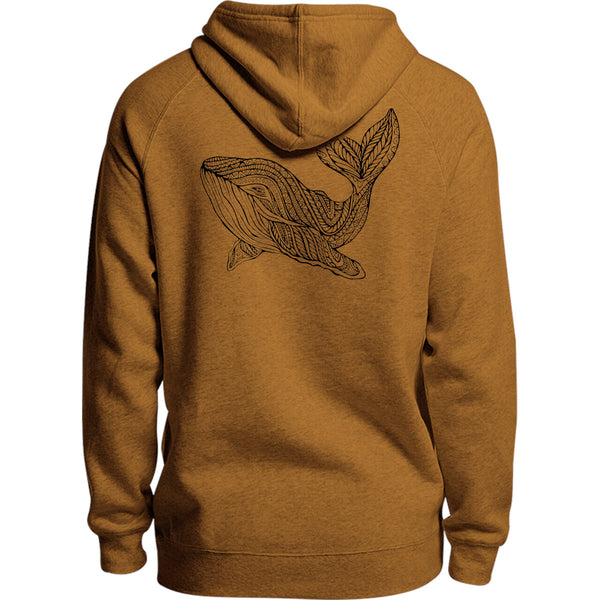 Tribal Whale - Unisex Hoodie - Youth & Adult