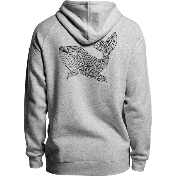 Tribal Whale - Unisex Hoodie - Plus Size