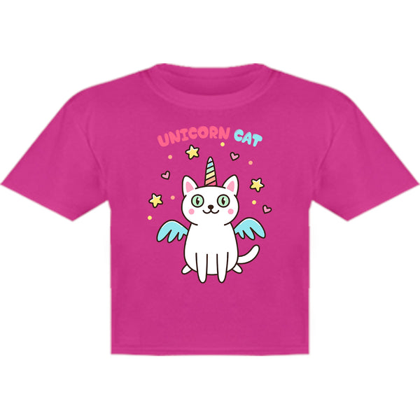 Unicorn Cat - Youth & Infant Tee - Graphic Tees Australia