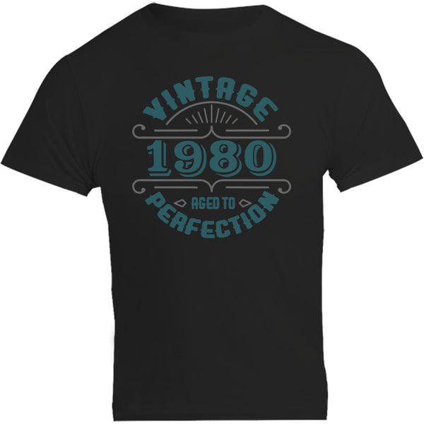 Vintage 1980 Aged To Perfection - Unisex Tee