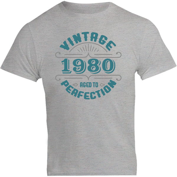 Vintage 1980 Aged To Perfection - Unisex Tee