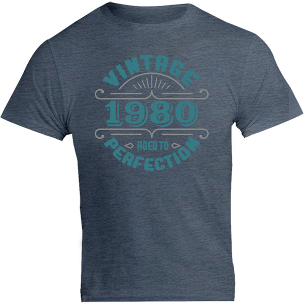 Vintage 1980 Aged To Perfection - Unisex Tee