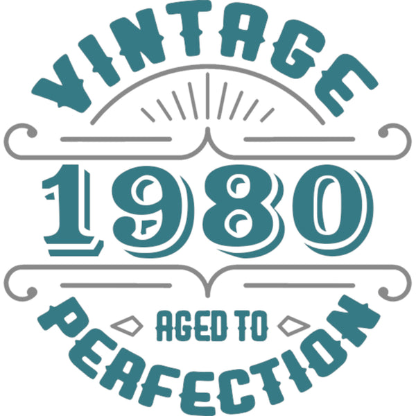Vintage 1980 Aged To Perfection - Unisex Tee