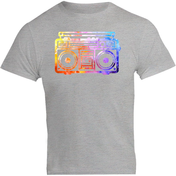 Vintage Boombox Colourful - Unisex Tee