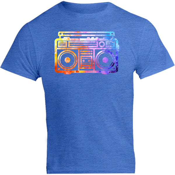 Vintage Boombox Colourful - Unisex Tee