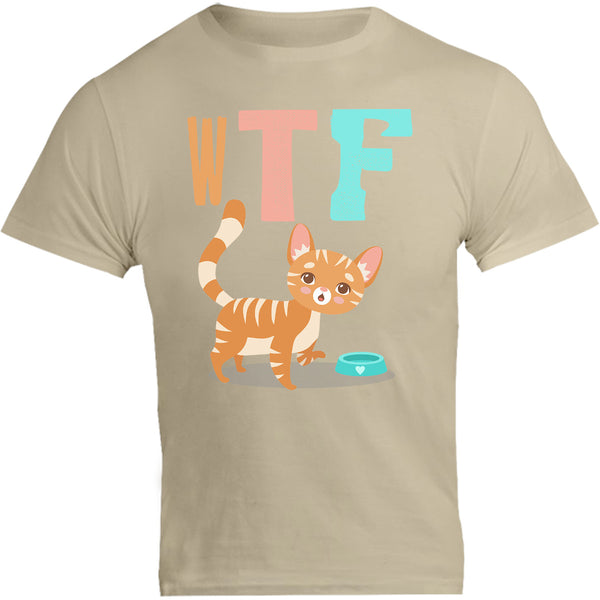 WTF Cat - Unisex Tee - Graphic Tees Australia