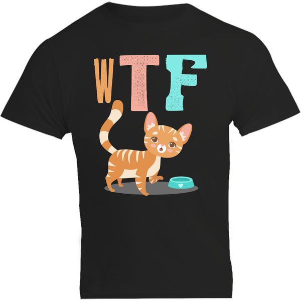 WTF Cat - Unisex Tee - Graphic Tees Australia
