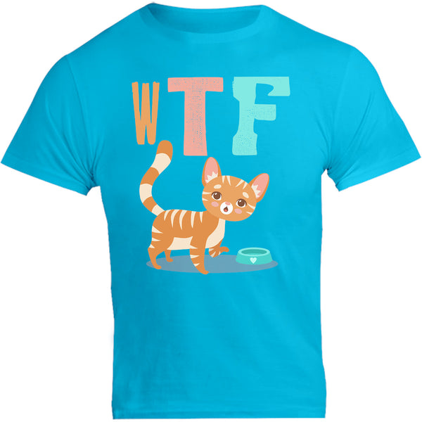 WTF Cat - Unisex Tee - Graphic Tees Australia