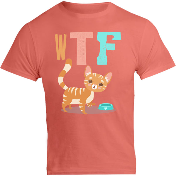 WTF Cat - Unisex Tee - Graphic Tees Australia