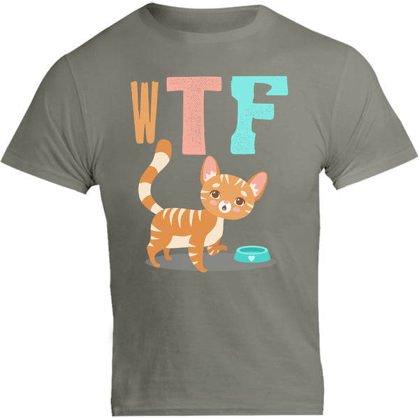 WTF Cat - Unisex Tee - Graphic Tees Australia