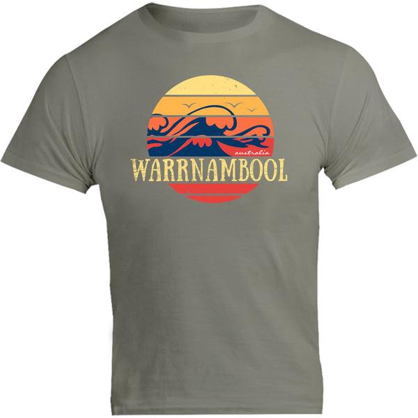 Warrnambool Circle Wave - Unisex Tee - Graphic Tees Australia