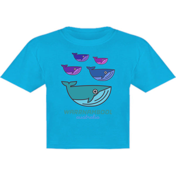 Warrnambool Whale Group - Youth & Infant Tee - Graphic Tees Australia