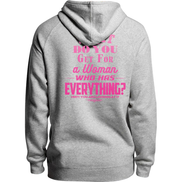 What Do You Get For A Woman - Unisex Hoodie - Plus Size