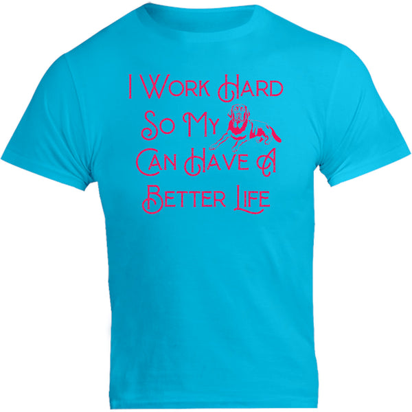 Work Hard For My Labrador - Unisex Tee - Graphic Tees Australia