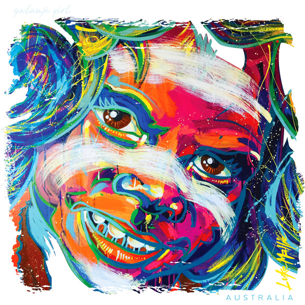 Yalanji Girl 1 - Unisex Tee - Graphic Tees Australia