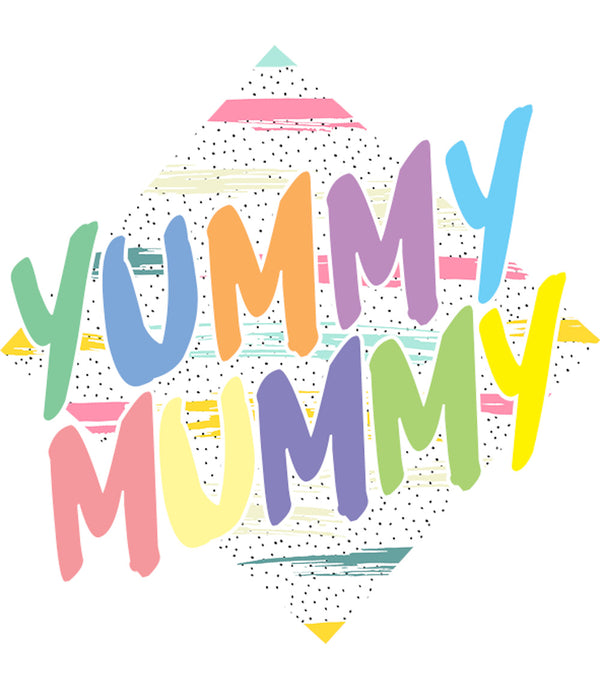 Yummy Mummy - Ladies Slim Fit Tee - Graphic Tees Australia