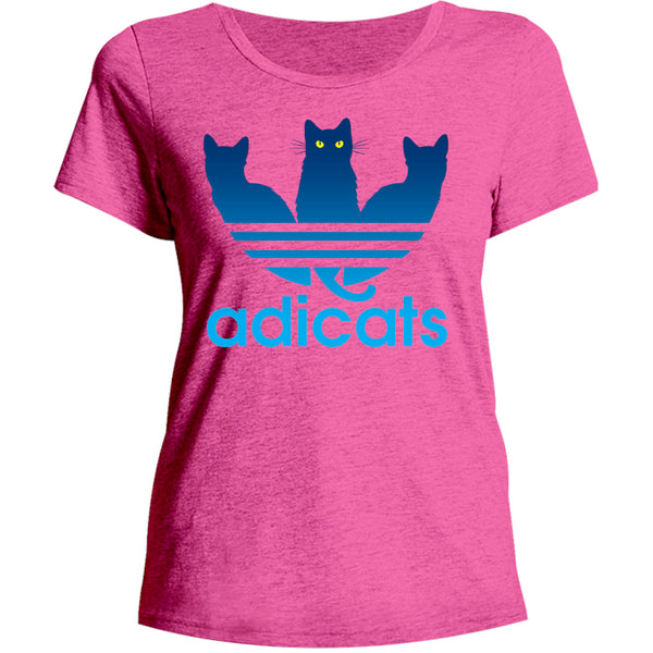 adicats - Ladies Relaxed Fit Tee