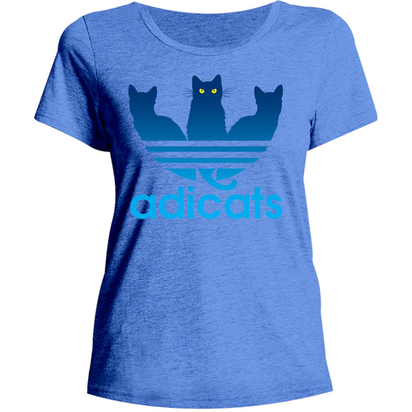 adicats - Ladies Relaxed Fit Tee