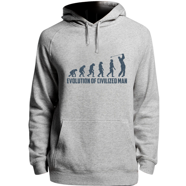 Evolution of Civilized Man - Unisex Hoodie - Plus Size