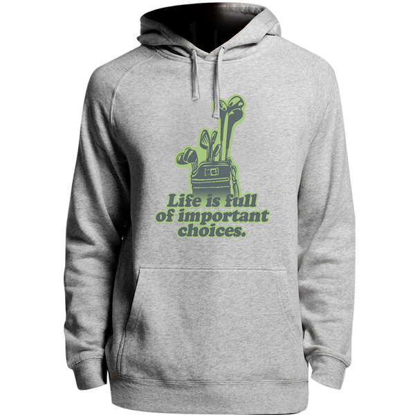 Life Is Full Of Important Choices - Unisex Hoodie - Plus Size