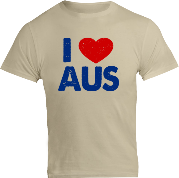 I Love Aus - Unisex Tee