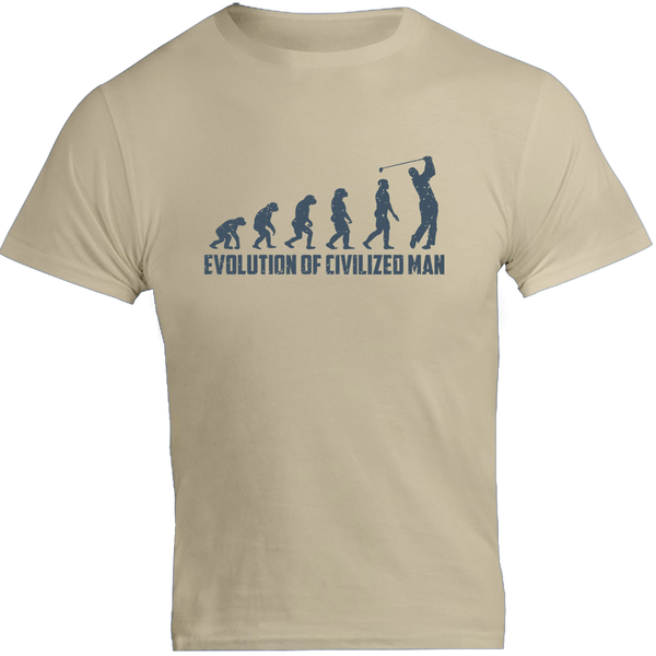 Evolution of Civilized Man - Unisex Tee